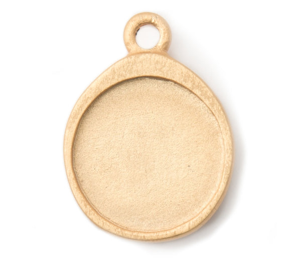 Gold Thumb Stone Pendant (S) - Q