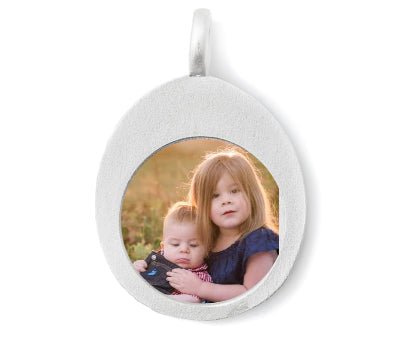 Silver Thumb Stone Keyring (M) - Q