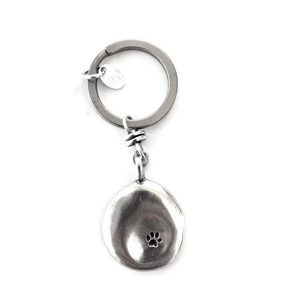 Pawprint Keychain-Medium