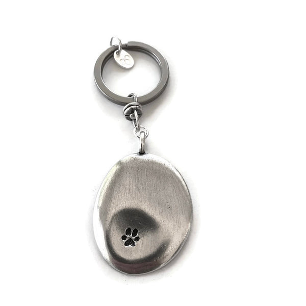 Pawprint Keychain- Large