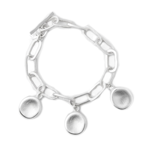 Worry Stone Charm Bracelet