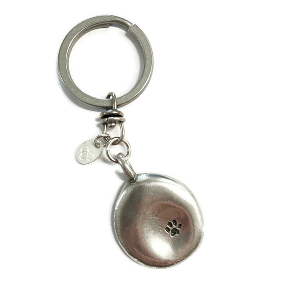 Pawprint Keychain-Medium